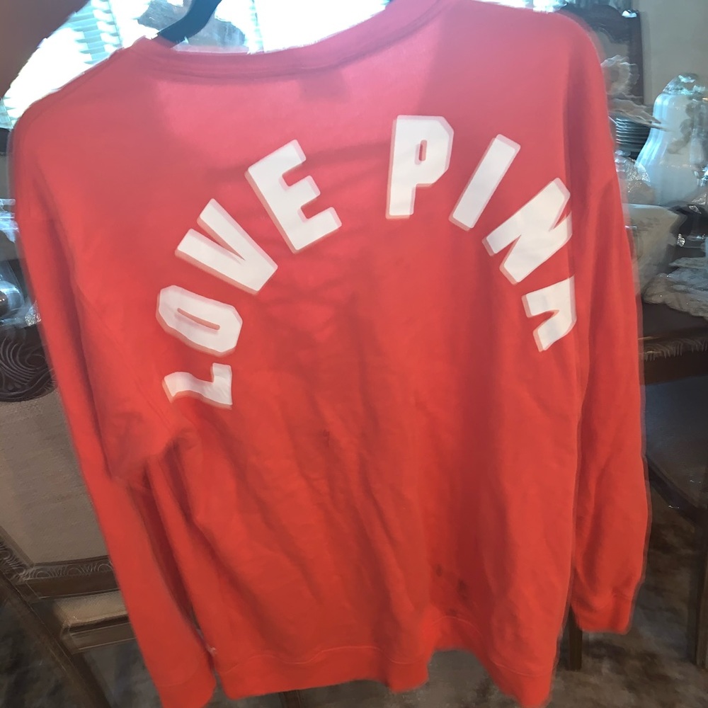 Pink Pullover / Pink Shirt